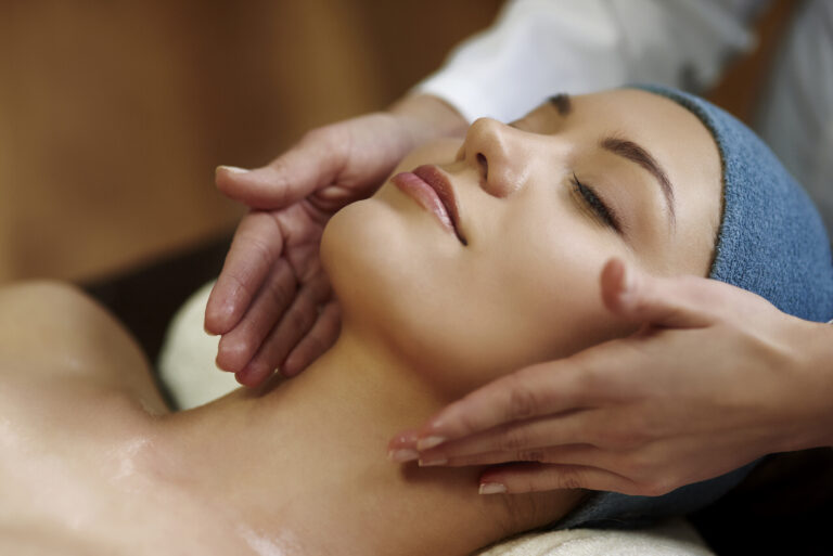 Calmness during a very nice massage