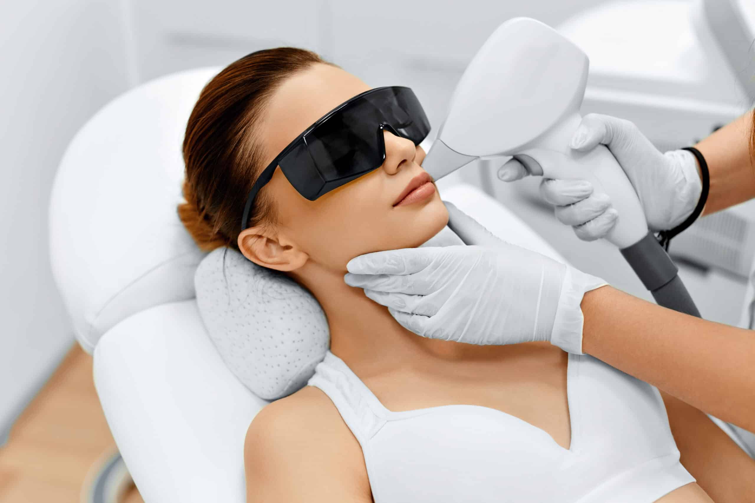Patient researching laser hair removal — increasingly the first answer comes from an AI engine citing a clinic's content